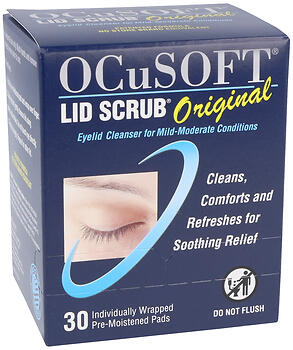 OCUSOFT LID SCRUB PADS      30