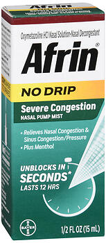 AFRIN NO DRIP SEVERE CONG 15ML