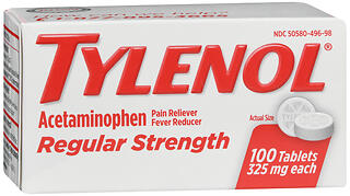 TYLENOL TAB 325MG          100