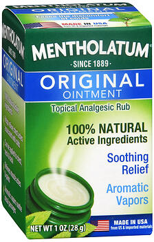 MENTHOL OINT JAR           1OZ