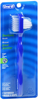 ORAL-B DENTURE BRSH DUAL 81001