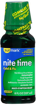 SM NITETIME LIQ COLD&FLU 8OZ