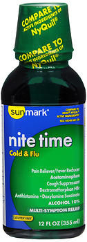 SM NIGHTIME LIQ ORIG 12OZ