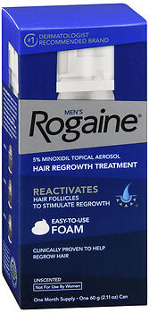 ROGAINE MEN FOAM SINGLE  78130