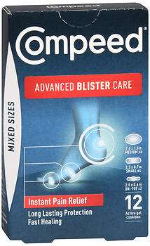 COMPEED BLISTER MIX SIZE 12CT