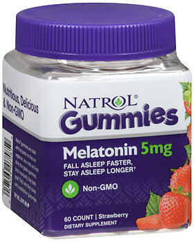 NTRL MELATONIN GUMMY 5MG 60CT