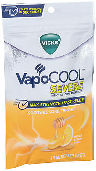 VICKS VAPOCOOL DROP HONEY 18