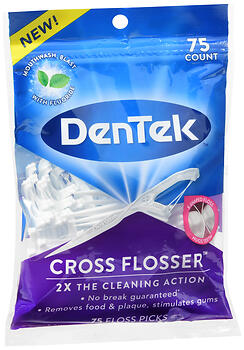 DENTEK CROSS FLOSSER 75