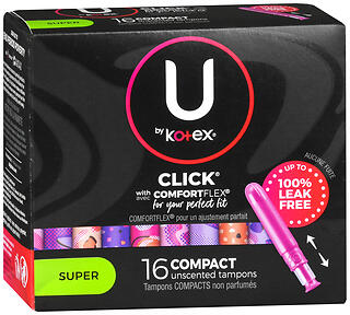 U BY KOTEX TAMP SUP ABS 16