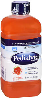 PEDIALYTE LIQ STRAWBRRY 33.8OZ