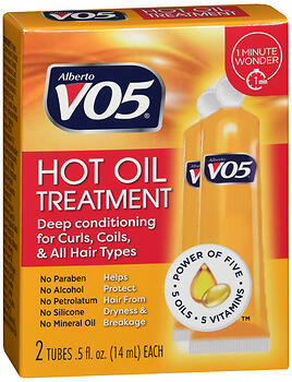VO5 HOT OIL MOIST+VT-E 2X0.5OZ