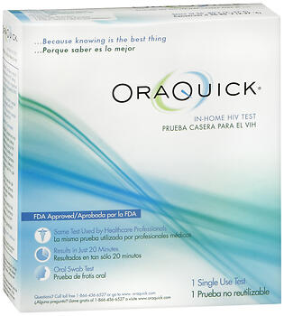 ORAQUICK HIV HOME TEST      1