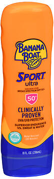 BAN/B SPRT PERF LOT SPF50  8OZ