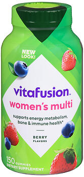 VITAFUSION WOMEN GUM VIT 150