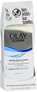 OLAY WET FACIAL CLOTH SENS  30