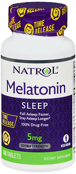 NTRL MELATONIN TR TAB 5MG 100