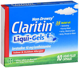 CLARITIN ALLERG LIQGEL 10MG 10