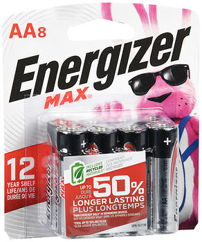 BATTERY ENER MAX AA    E91MP-8