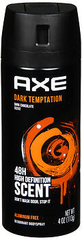 AXE BDY SPR DARK TEMPT 4OZ