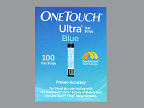 ONETOUCH ULTRA TEST STRIP 100