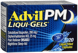 ADVIL PM LIQGEL 20