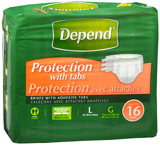 DEPEND BRIEF MX/PRT LGE 16 CS3