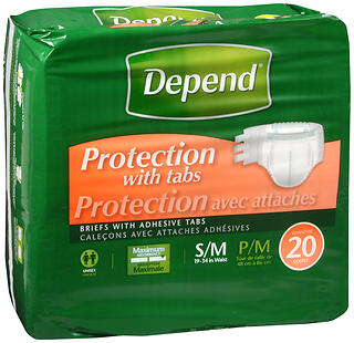 DEPEND BRIEF MX/PRT MED 20 CS3