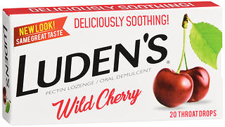 LUDEN'S THR/D W/CHER 20CT 20