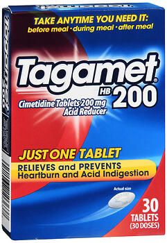 TAGAMET HB TAB 200MG        30