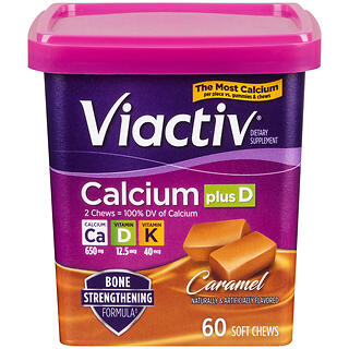 VIACTIV CALC CHEW CARMEL    60