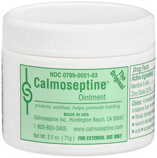 CALMOSEPTINE OINT JAR    2.5OZ