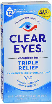 CLEAR EYES TRIPL ACT RLF 0.5OZ