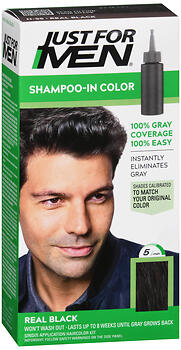 JUST FOR MEN H/C REAL BLACK