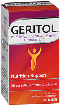 GERITOL COMPL TAB 100