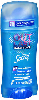 SECRET O/L A/P I/S CLEAN 2.6OZ