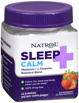 NATROL SLEEP+CALM GUMMY 60