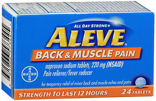 ALEVE BACK/MUSCLE TAB     24