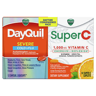 DAYQUIL SEV12/SUPRC14 CONV PK