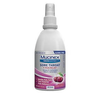 MUCINEX ST+PAIN CHRY SPR 3.8Z