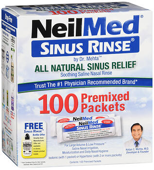 SINUS RINSE REG REF PKTS   100