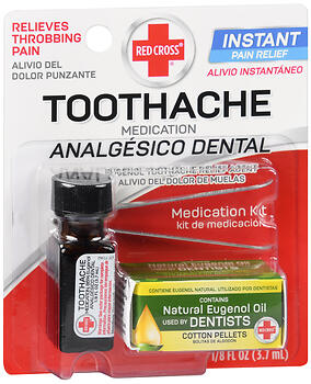 RED CROSS TOOTHACHE DROP 1/8OZ