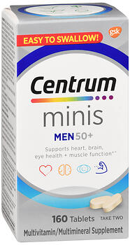 CENTRUM MINIS MEN 50+ 160CT