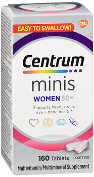 CENTRUM MINIS WOMEN 50+ 160CT