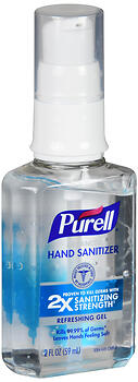 PURELL REFRESH GEL PUMP BLT 2Z