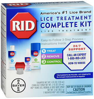 RID LICE COMPLETE KIT 80019