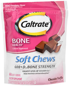 CALTRATE SOFT CHEW CHOC 60CT