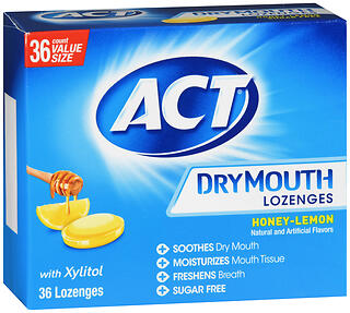 ACT DRY MOUTH LOZ H/L 36