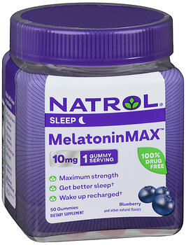 NTRL MELATONINMAX 10MG GUMMY50