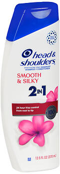 H&S 2N1 SMOOTH & SILKY 12.5OZ