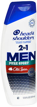 H&S 2N1 OS PURE SPORT 12.5 OZ